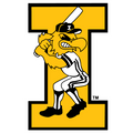 IOWA BASEBALL VINTAGE HERKY 3X2 DECAL