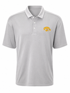 Iowa Hawkeyes Ellipse Polo Carbon Tigerhawk