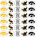 IOWA VARIETY STICKER SET OF 30