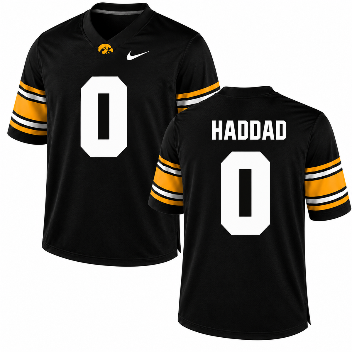 Iowa Hawkeyes Nike Football Player Jersey