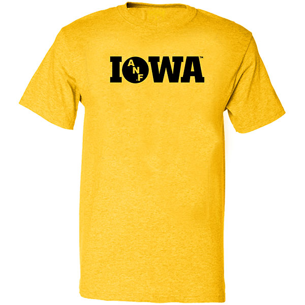 Iowa Hawkeyes ANF Gold Tee