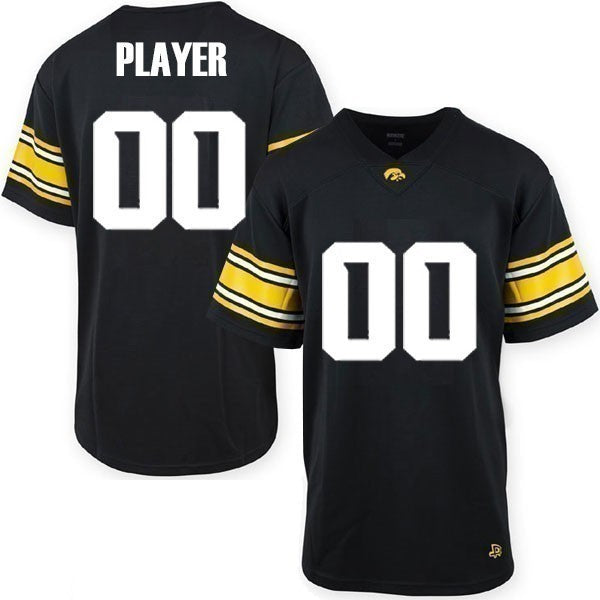 Iowa Hawkeyes Custom Football Player Jersey