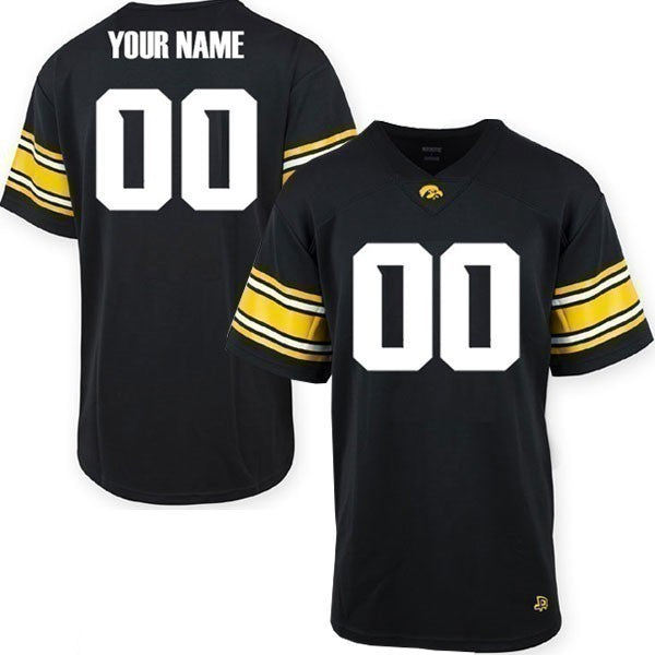 Iowa Hawkeyes Custom Youth Football Player Jersey