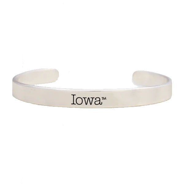 Iowa Hawkeyes Cuff Bracelet