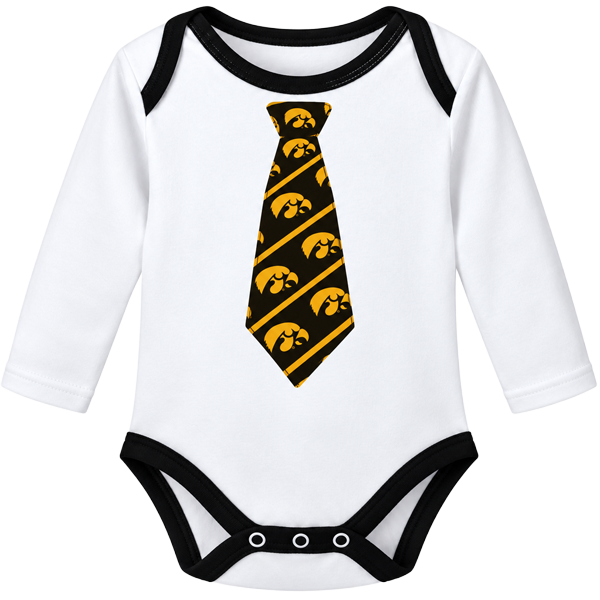 IOWA HAWKEYES OFFICE ATTIRE ONESIE