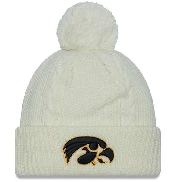 Iowa Hawkeyes Women's Cable Knit Hat