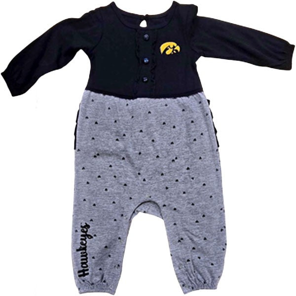 Iowa Hawkeyes Infant Christmas Star Romper