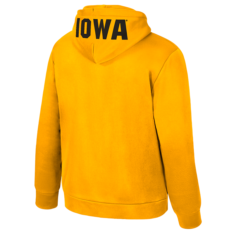 Iowa Hawkeyes Gold System Hoodie