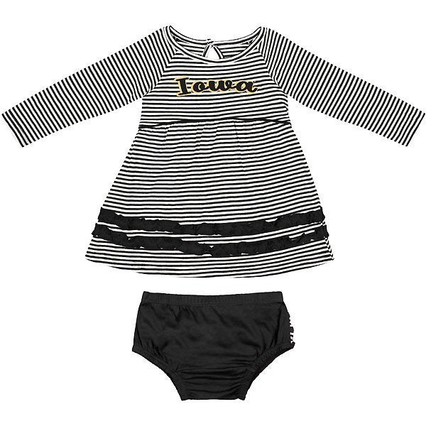 Iowa Hawkeyes Infant Who-Ville Dress/Bloomer Set