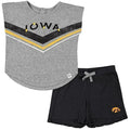 Iowa Hawkeyes Toddler Snowball Shorts Set