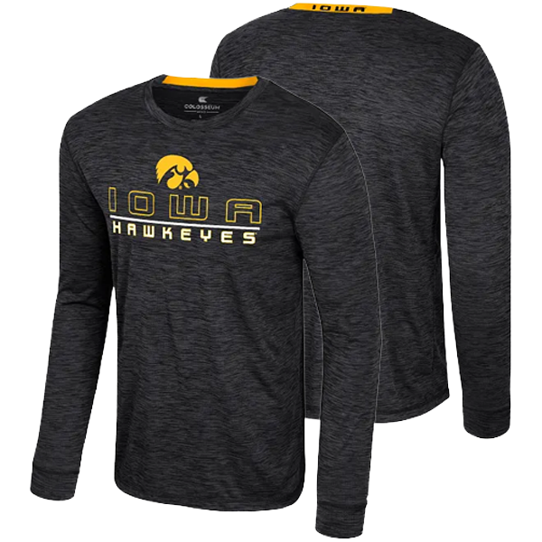 Iowa Hawkeyes Always Sunny Long Sleeve Tee