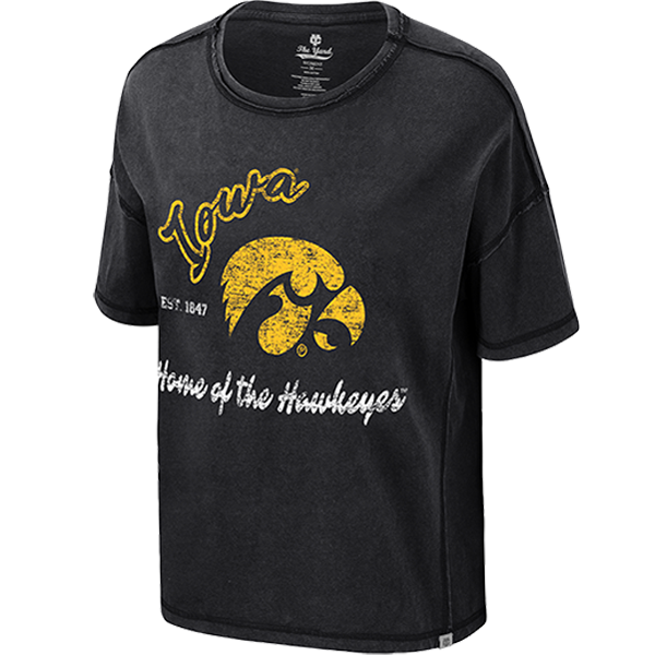 Iowa Hawkeyes Victoria Boyfriend Tee