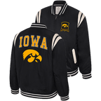 Iowa Hawkeyes Shane Sateen Bomber Jacket