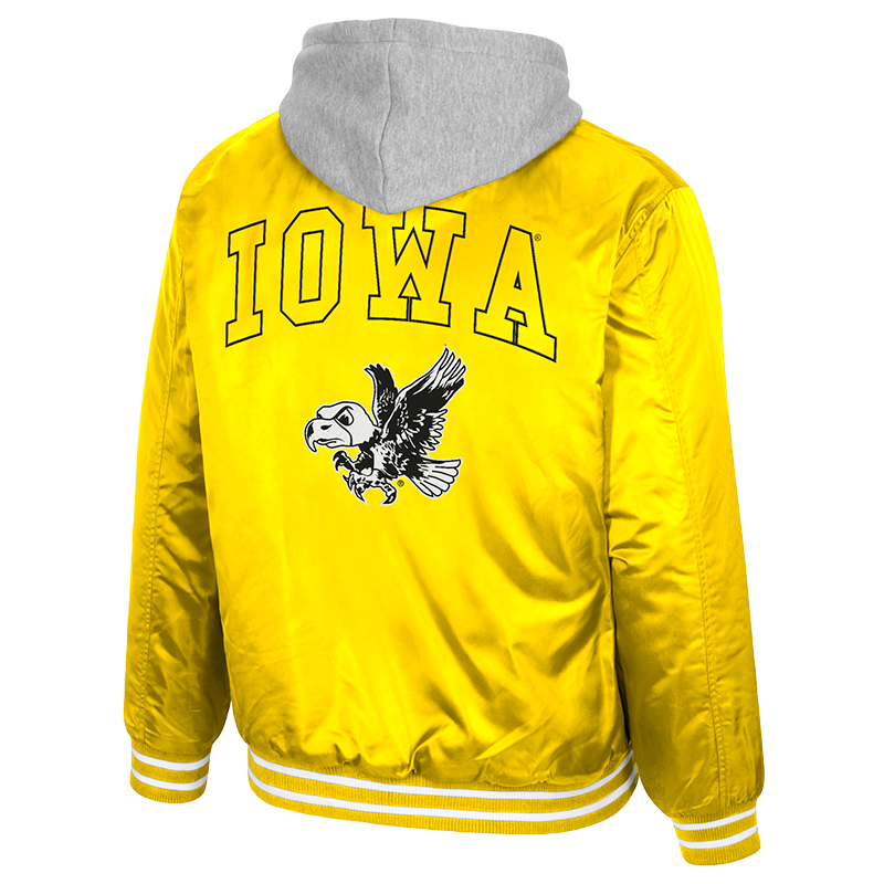 Iowa Hawkeyes Charlie Hooded Puffer Jacket