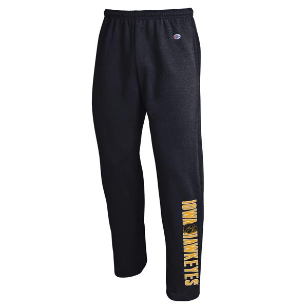 Iowa Hawkeyes Powerblend Open Bottom Pants
