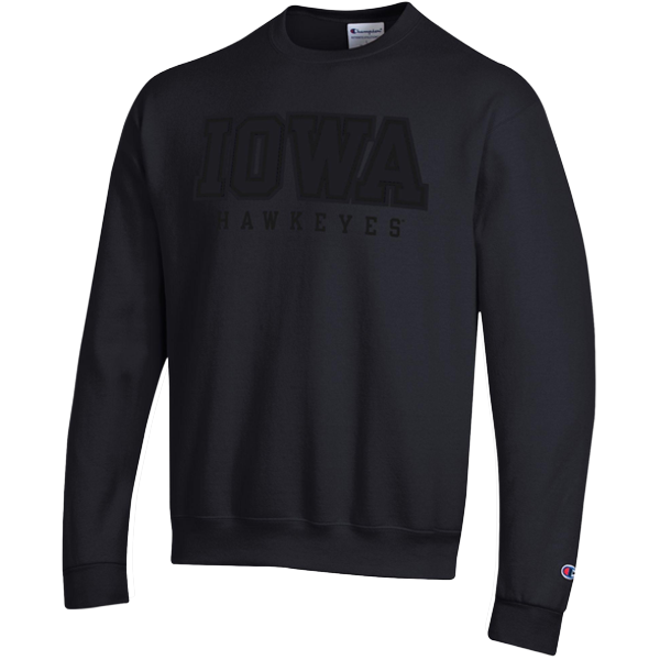 Iowa Hawkeyes Prowerblend Twill Crew