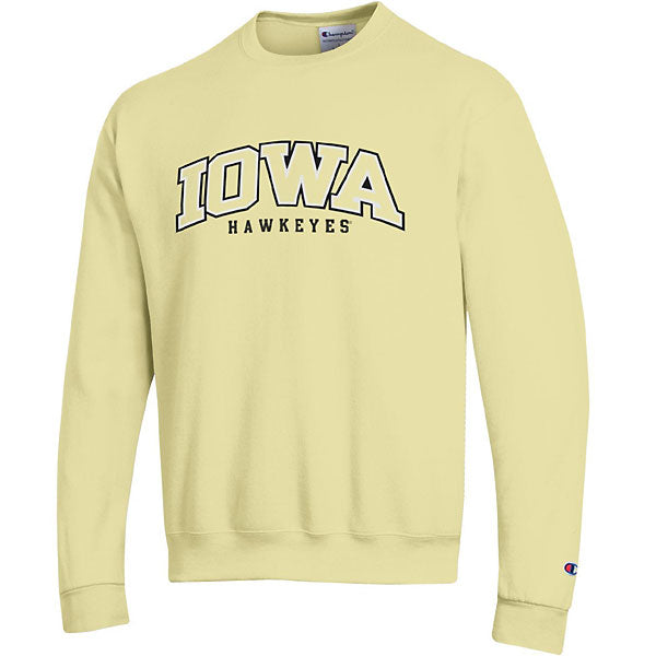 IOWA ARCH W/HAWKEYE TWILL CREW