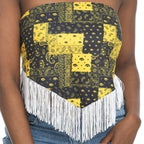 Iowa Fringe Tie Back