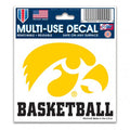 Iowa Hawkeyes Basketball Decal