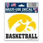 Iowa Hawkeyes Basketball Decal