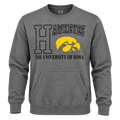 Iowa Hawkeyes Durum E10085 Pocketed Crewneck Sweatshirt