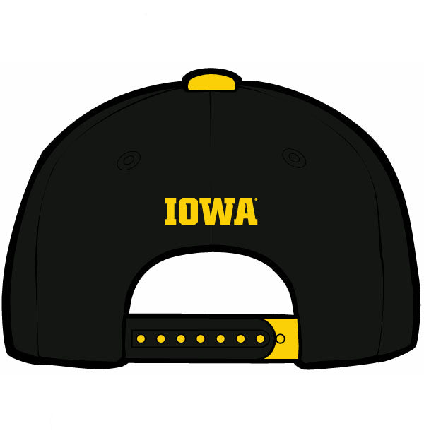 IOWA HAWKEYES ELEMENT 3D APEX HAT
