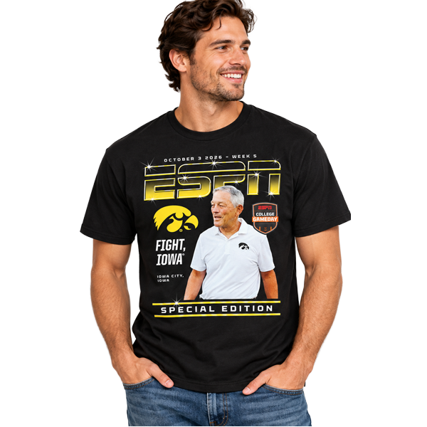 ESPN College Iowa GameDay Special Edition Tee - Kirk Ferentz