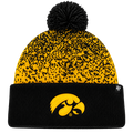 IOWA HAWKEYES FIZZLE CUFF KNIT