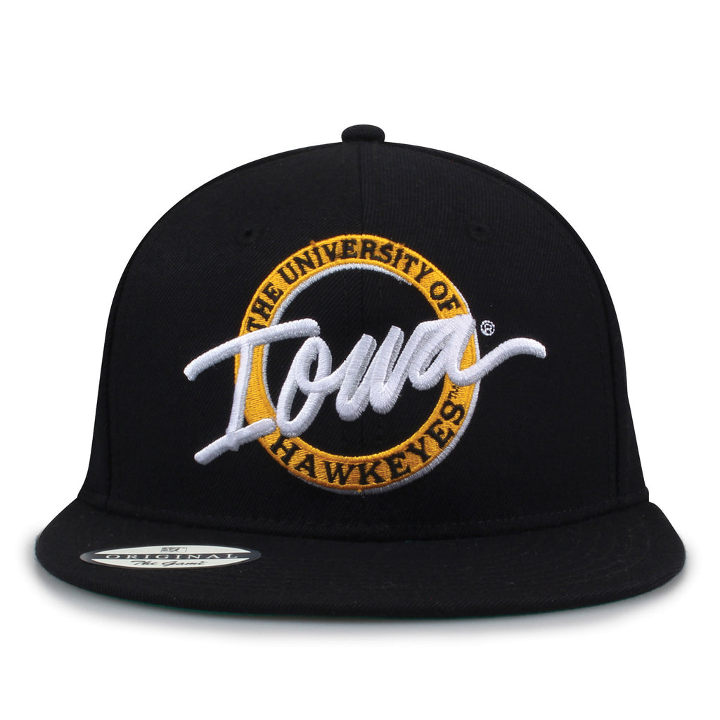 G1986 Twill Circle Print Black