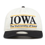 G1995 Twill Bar IOWA Wht/Blk