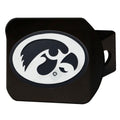 Iowa Hawkeyes Chrome Hitch Cover