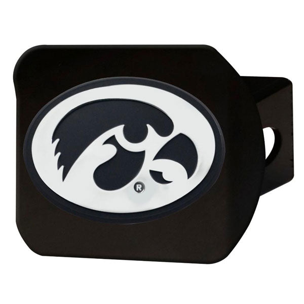 Iowa Hawkeyes Chrome Hitch Cover
