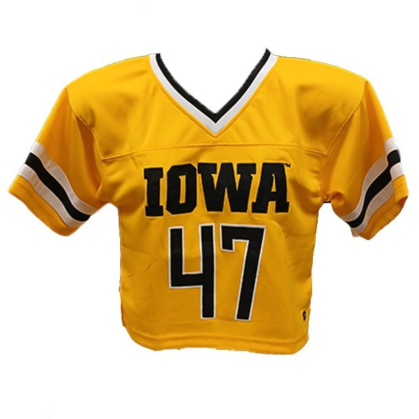 Iowa Hawkeyes Women's Football Jersey