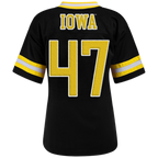 Iowa Hawkeyes Women's Button Down #47 Jersey