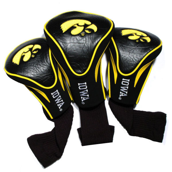 Iowa Hawkeyes Vinyl Sock Headcover - 3 Piece
