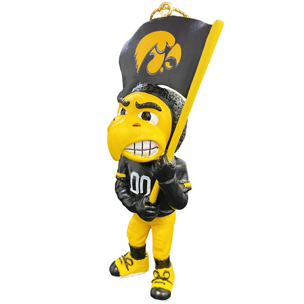 Iowa Hawkeyes Mascot Ornament