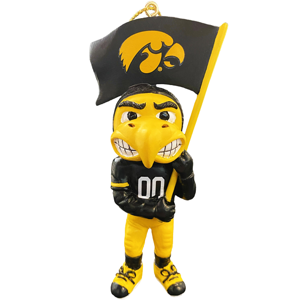Iowa Hawkeyes Mascot Ornament