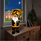 Iowa Hawkeyes Blow Mold 20" Santa