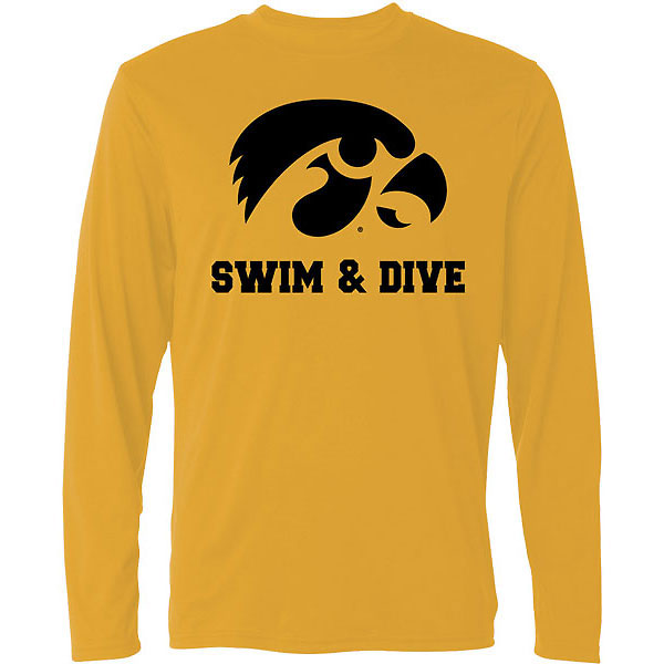 IOWA SWIM & DIVE LS TEE