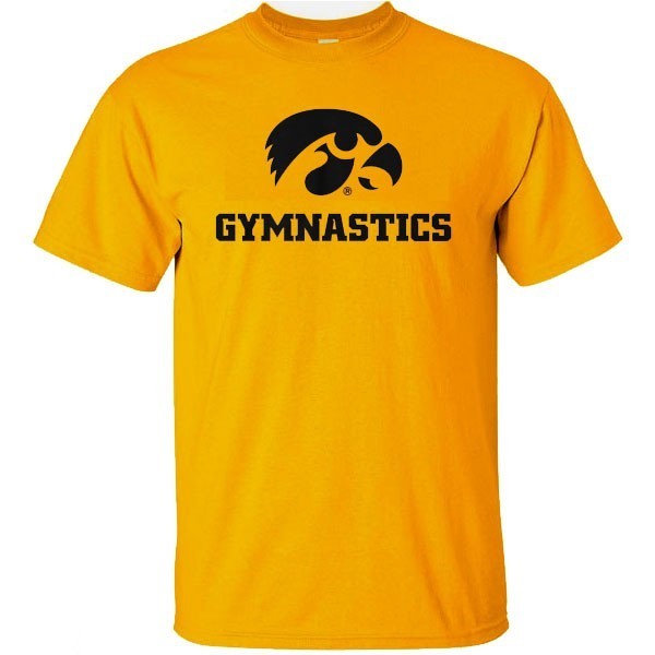 IOWA HH W/GYMNASTICS SS TEE