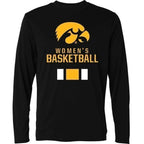 Iowa Hawkeyes Women's Basketball Tee - Long Sleeve