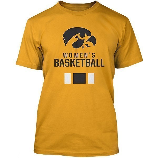 Iowa Hawkeyes Women's Basketball Tee - Short Sleeve