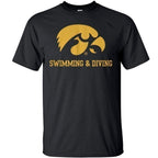 IOWA SWIMMING & DIVING SS TEE