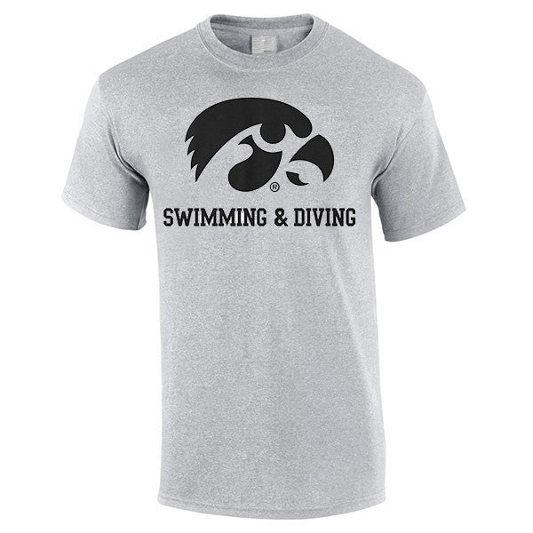 IOWA SWIMMING & DIVING SS TEE