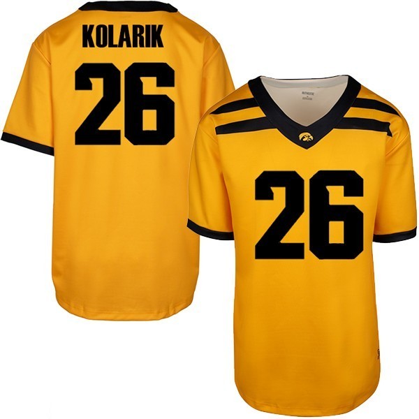 Iowa Hawkeyes Custom Football Player Jersey