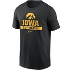 Iowa Hawkeyes Nike Softball Tee