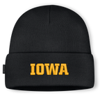 IOWA HAWKEYES NIKE UTILITY GAMEDAY CUFFED BEANIE