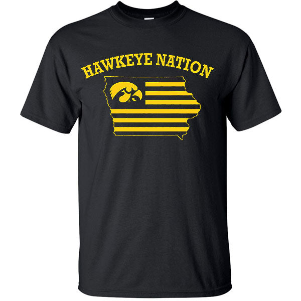 IOWA HAWKEYE NATION TEE