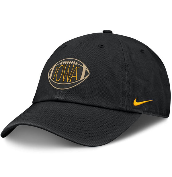 Nike Iowa Hawkeyes Football Oval Adjustable Hat M/L