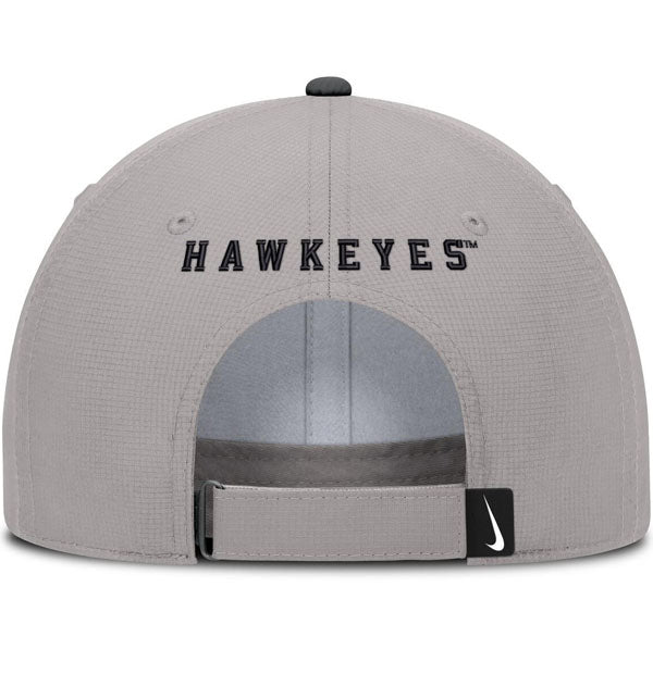 Nike Iowa Hawkeyes Striped Logo Adjustable Hat - S/M